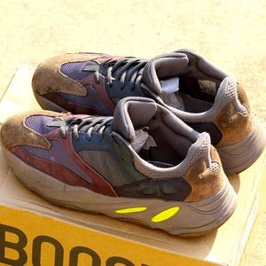 Partially suede Yeezy Boost 700 sneakers